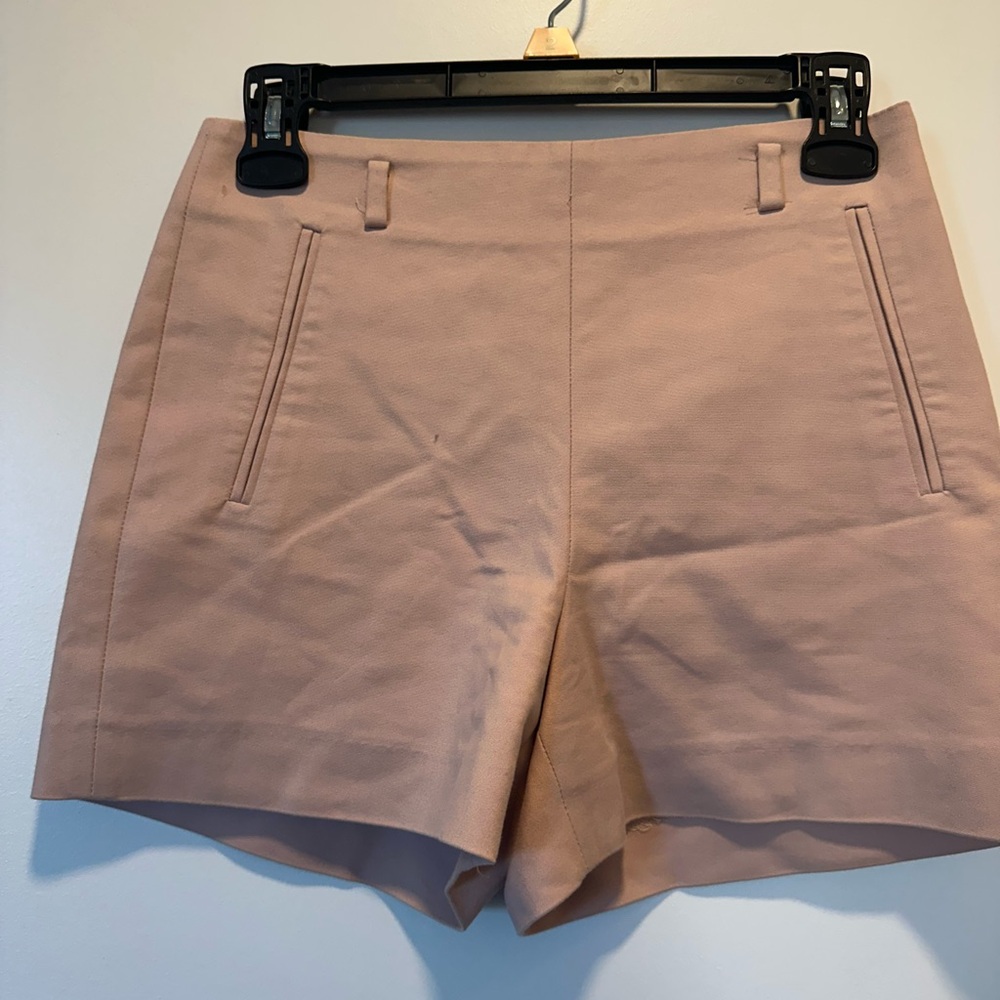 Chic Tan High-Waisted Shorts